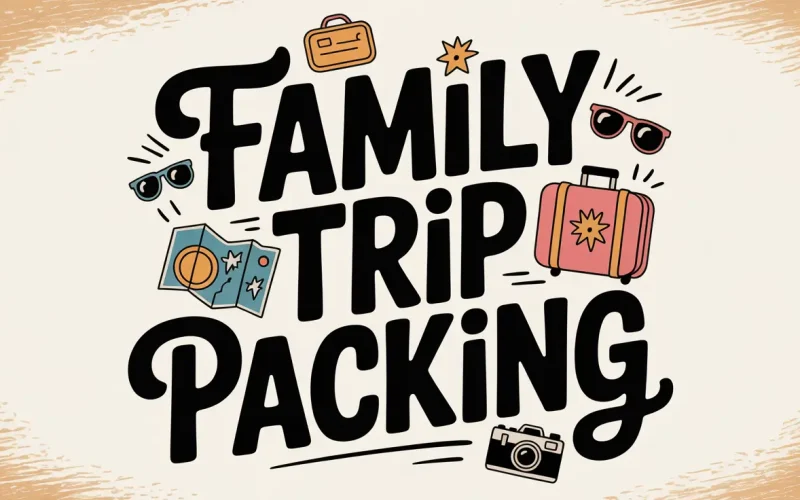 How Can You Make Family Trip Packing Stress-Free and Organized?