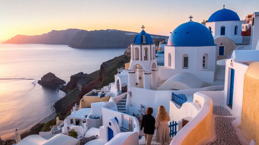 3. Santorini Greece – Sun Sea and Serenity 1 November travel destinations