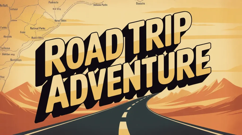 Road trip adventure 1 Road trip adventure