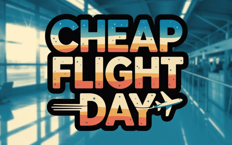 How to Find the Best Cheap Flight Day for Your Next Trip