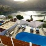 Scenic Lake Kournas Retreat